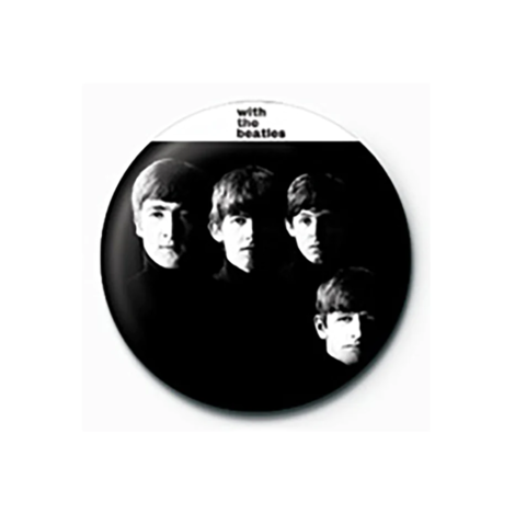 The Beatles (With The Beatles) 25mm Badge - PB3626
