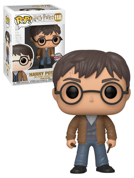 Funko POP! Harry Potter - Harry Potter with 2 Wands #118 (Exclusive) Figure