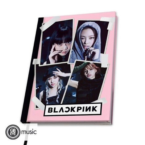 Black Pink A5 Notebook "Pink" X4 - GBYNOT005