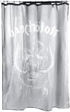 Motörhead Shower Black Curtain Warpig Logo 180 x 200 - KKLSCMH1
