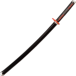 Demon Slayer Kimetsu No Yaiba Replica 1/1 Sword Tanjiro Kamado V2 Fire Breath 74 cm (Carbon Steel) - UCU42222