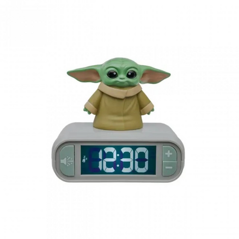 Disney Stars Wars Night Light Alarm Clock with Sounds - 25.RL800SW