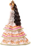 Barbie Signature Doll Día De Muertos In Ruffled Cream Gown - JBJ05