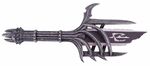 Lord Of The Rings: Sauron's broken sword, 40 cm, with base. - S6063