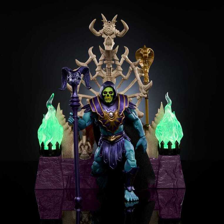 Masters of the Universe: New Eternia Masterverse Action Figure Skeletor & Throne 18 cm - HXX63