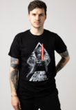 Star Wars T-Shirt Galaxy Portal - SWC06413TSB- XXL