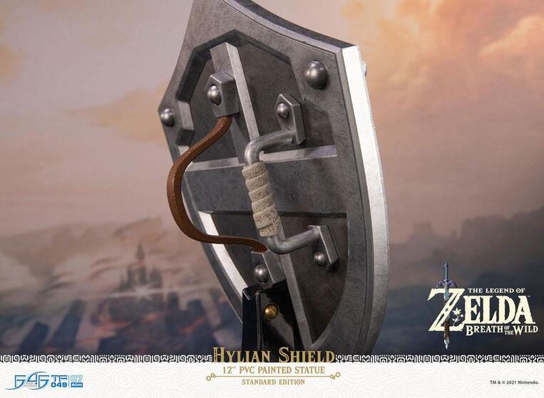 The Legend of Zelda Breath of the Wild PVC Statue Hylian Shield Standard Edition 29 cm - F4FBOTWHS