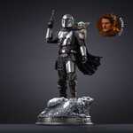 The Mandalorian & Grogu Art Scale Statue 1/10 The Mandalorian and Grogu 25 cm - IS33665