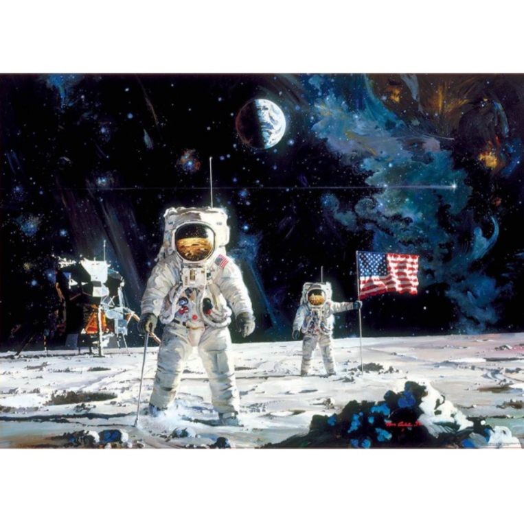 Educa Puzzle First Men on the Moon 1000 pieces - 018.459
