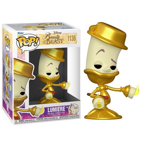 Funko POP! Disney: Beauty and the Beast - Lumiere #1136 Figure