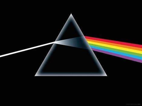 Pink Floyd Dark Side Of The Moon Kunst 80x60cm - PPR40960