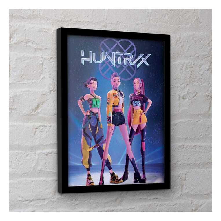 KPop Demon Hunters Collector Print Framed Poster Huntrix - FP2510412