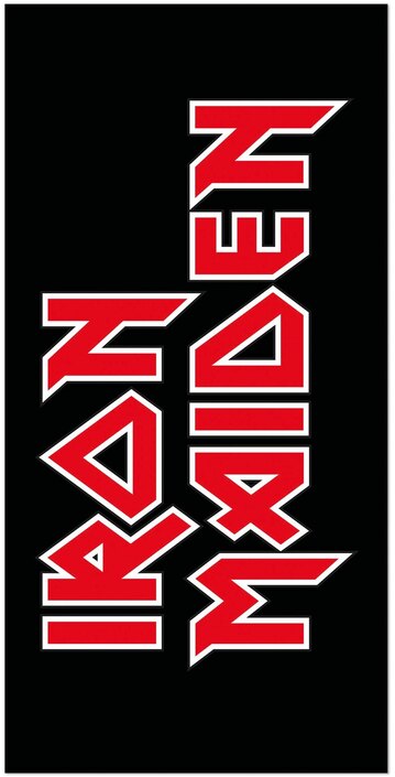 Iron Maiden Towel Logo 150 x 75 cm - KKLBTIM01