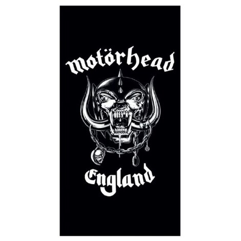 Motörhead Towel Logo 150 x 75 cm (black) - KKLBTMH01