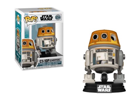 Funko POP! Star Wars: Ahsoka - C1-10P (Chopper) Figure #654