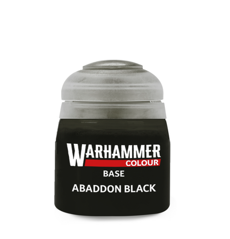 Abaddon Black Χρώμα Μοντελισμού 12ml Warhammer Colour