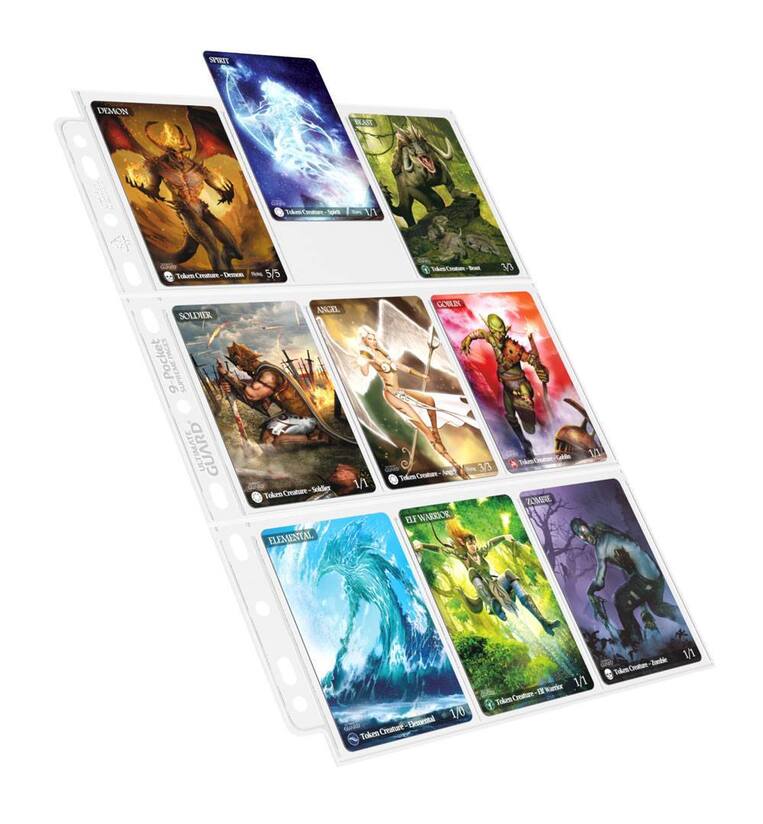 Ultimate Guard 9-Pocket Pages Transparent - UGD010895