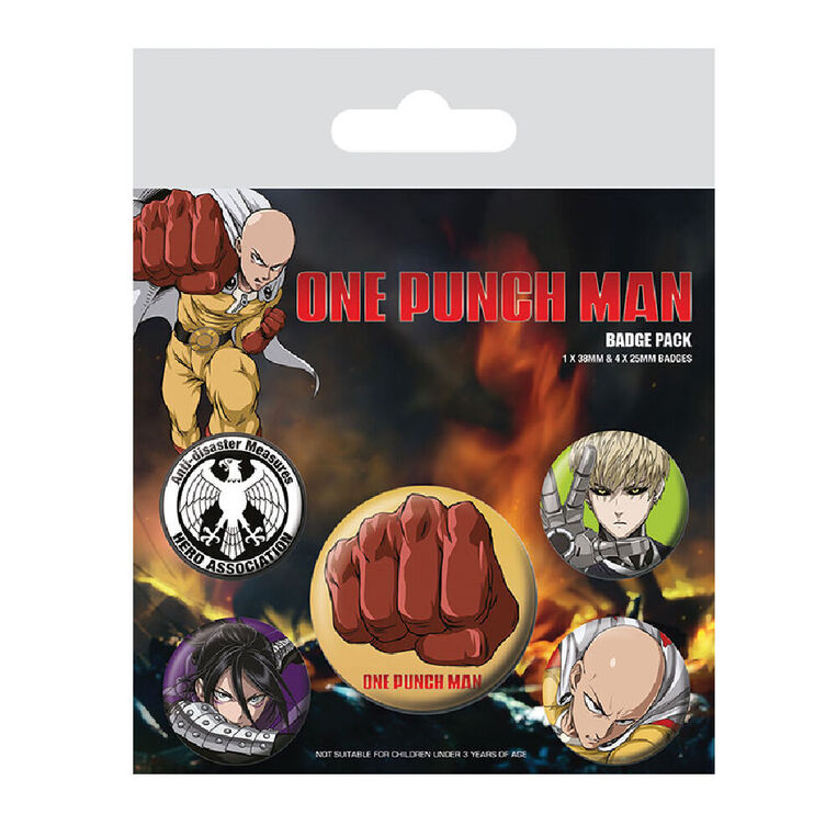 One Punch Man Pins Set - BP80648