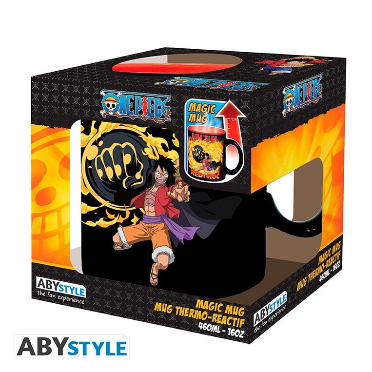 One Piece - Mug Heat Change - 460 ml (ceramic) -Luffy vs Kaido - ABYMUGA411