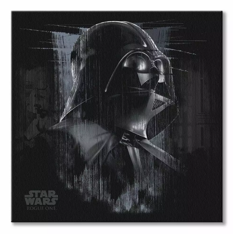 Star Wars (Darth Vader Black) Canvas Print 40 x 40cm - DC95717