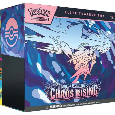 Pokemon TCG – Mega Evolution: Chaos Rising Elite Trainer Box - POK103991