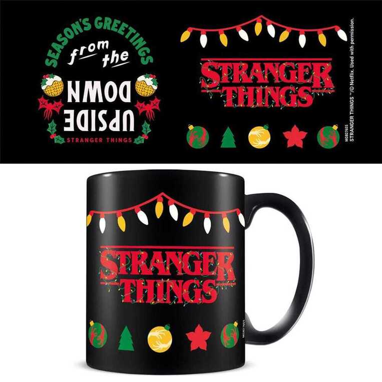 Stranger Things Mug Seasons Greetings Upside Down - MGB27655