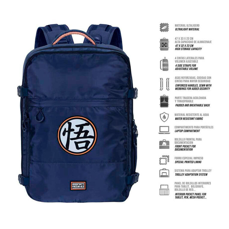 Dragon Ball Symbol Backpack 49cm - KMN07787