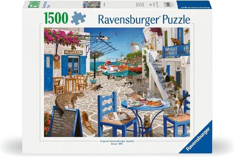 Ravensburger Cats of Mykonos 1500 Pieces