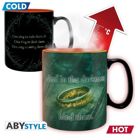 The Lord Of The Rings Heat Change Mug Sauron King Size - ABYMUGA508