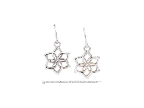 Lord Of The Rings Galadriel Flower Earrings - Hobbit (sterling silver) - NN1259