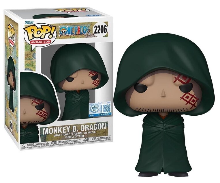 Funko POP! One Piece - Monkey D. Dragon #2206 (Exclusive Figure)