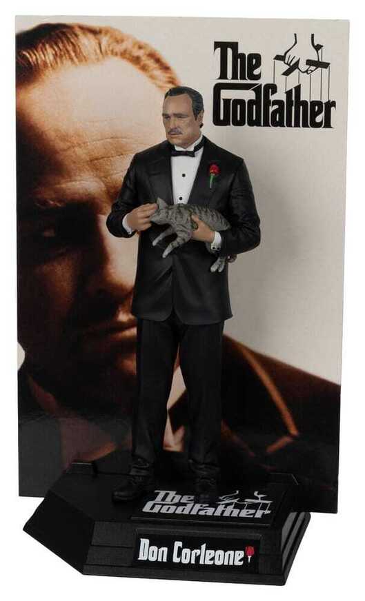 The Godfather Movie Maniacs Figure Don Corleone 17 cm