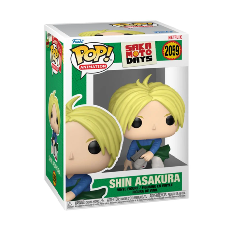 Funko Pop! Animation: Sakamoto Days - Shin  Asakura #2059 Vinyl Figure