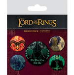 The Lord Of The Rings Pin Badge Pack - BP80838