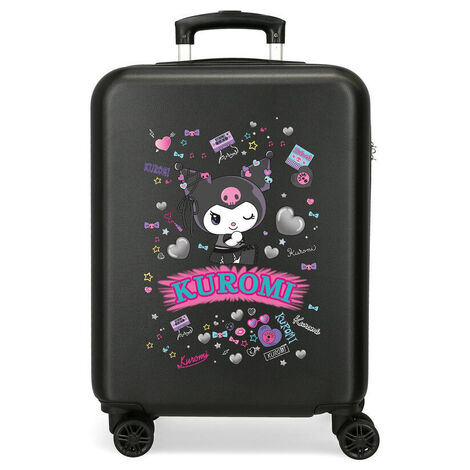 Hello Kitty Kuromi Retropop ABS Trolley Suitcase 55cm - B98087331