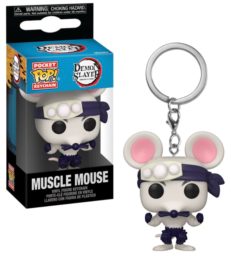 Funko Pocket POP! Keychain Demon Slayer: Kimetsu no Yaiba - Muscle Mouse Figure