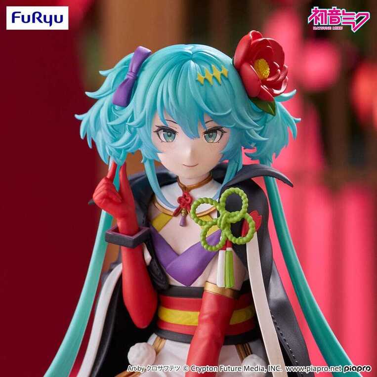 Hatsune Miku Noodle Stopper PVC Statue Flower Fairy Camellia 15 cm - FRYU50844