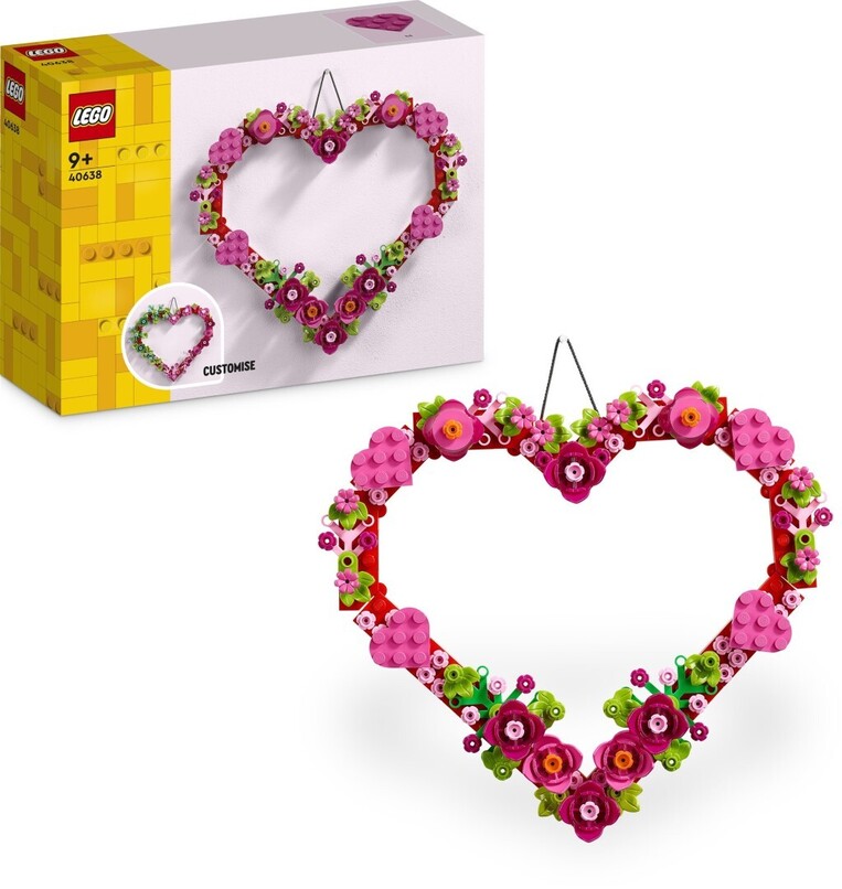 LEGO Heart Ornament - 40638