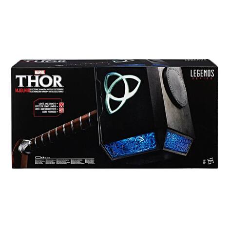Thor Marvel Legends Articulated Electronic Hammer Mjolnir - C1881