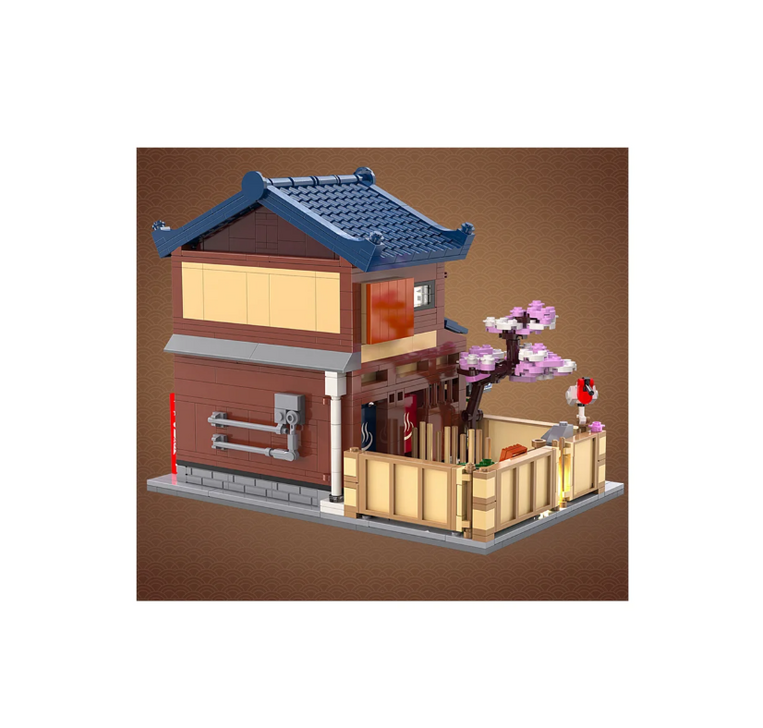 CaDA Japanese Bathroom 1:30 Bricks - 402941