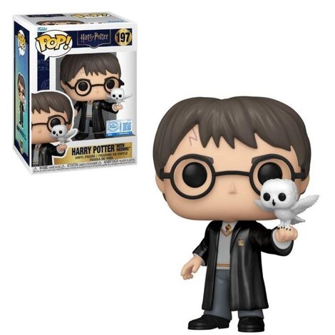 Funko POP! Harry Potter - Harry Potter with Hedwig #197 (Exclusive Figure)