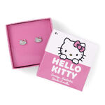 Hello Kitty Earrings Silver Plated - HK50170
