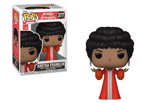 Funko POP! Music: Rocks - Aretha Franklin Figure #377