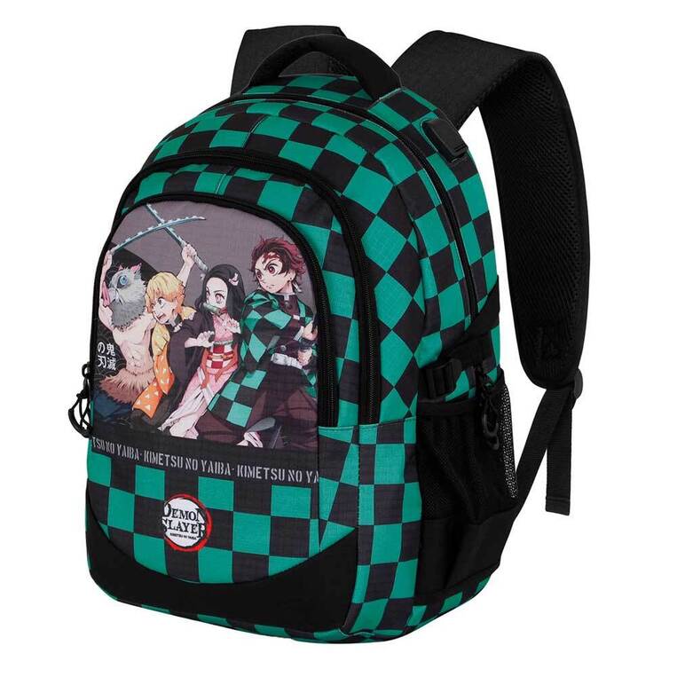Demon Slayer Multicolour PLUS Running Backpack Akushon - KMN06582