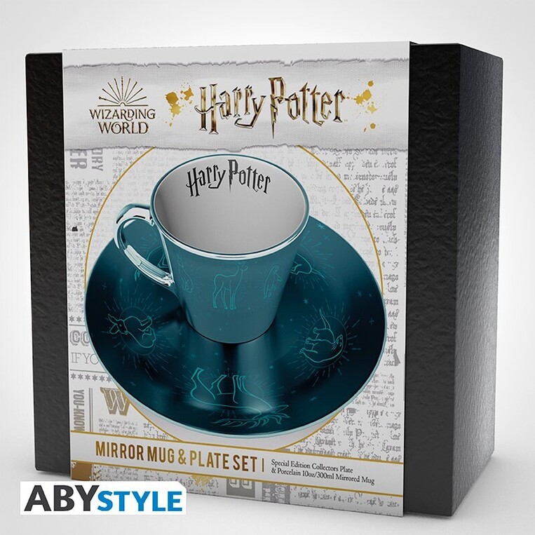 Harry Potter - Mirror Mug & Plate Set - Patronus* (blue) - MMP006