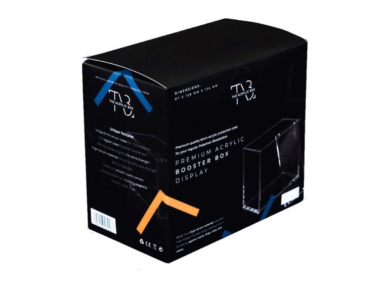 The Acrylic Box - Acrylic Case Premium 6mm For Pokemon Booster Box - TAB260267