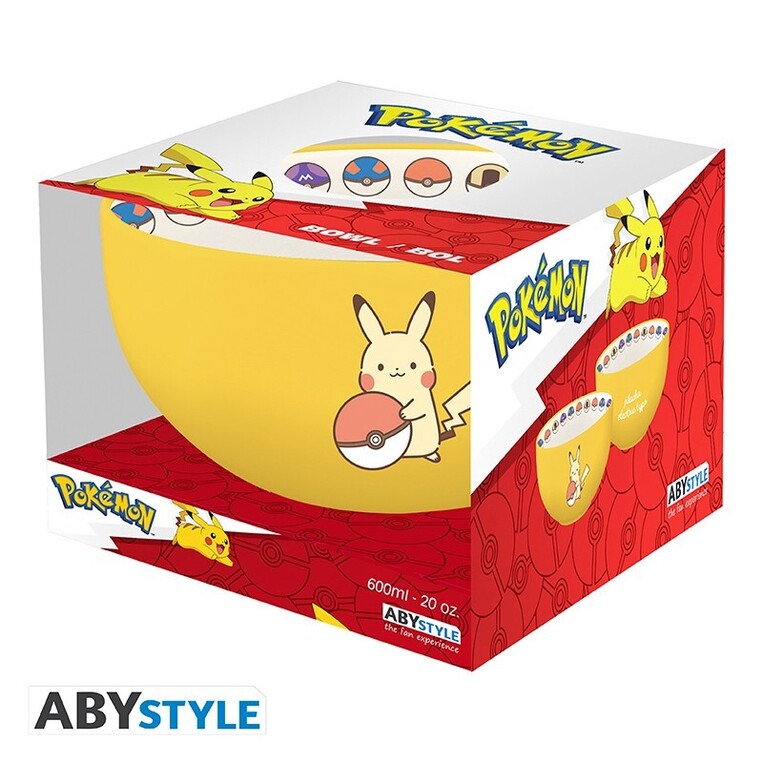 Pokemon Bowl Pikachu Electric Type - ABYBOL040