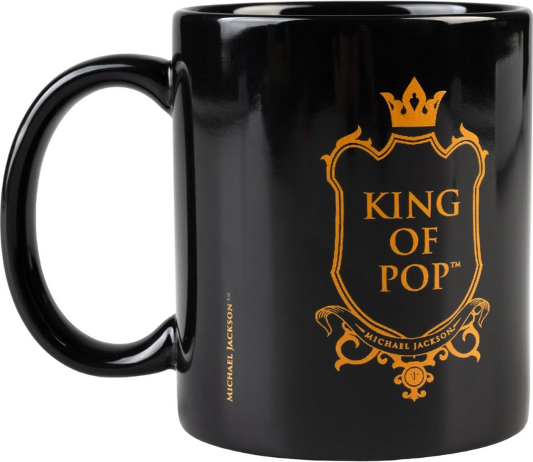 Michael Jackson Mug King of Pop Black 350 ml - GPE83635