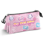 Hello Kitty My Melody Sweets Triple Pencil Case - KMN09500