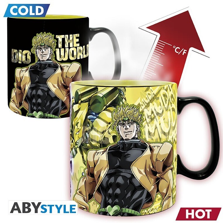 Jojo's Bizarre Adventure - Mug Heat Change - 460 Ml - Jotaro Dio - ABYMUGA447